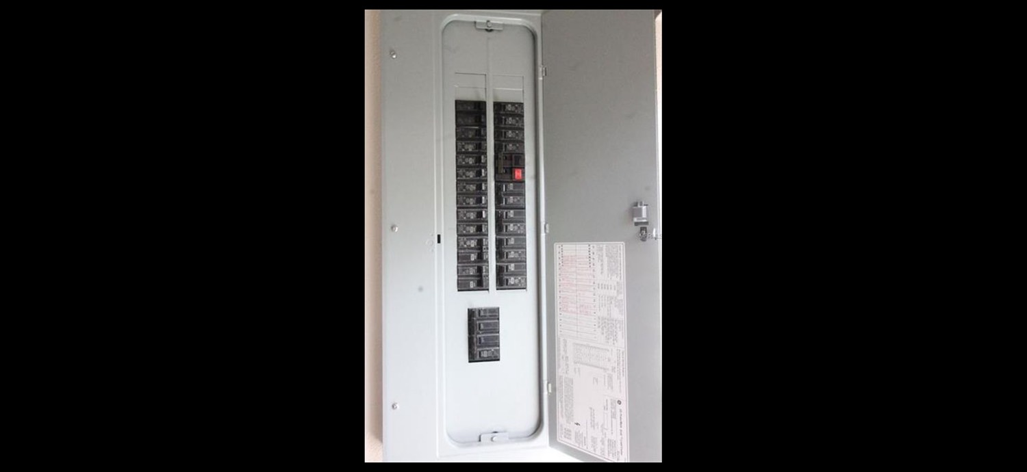 New electrical panel
